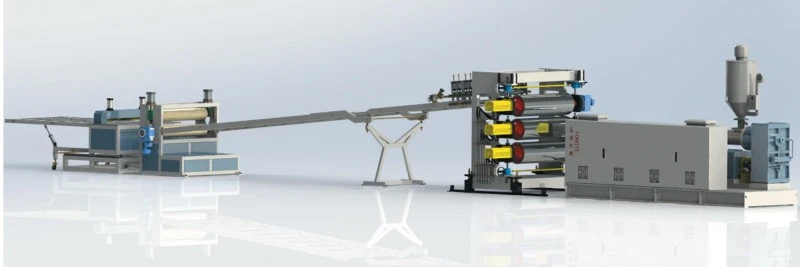 1500 ملی میٹر ABS پلیٹ شریک اخراج لائن