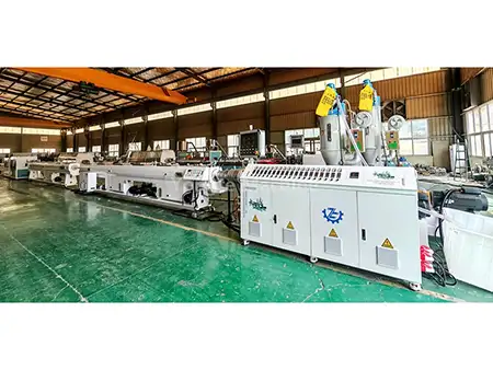 16-63 ملی میٹر پیئ پائپ میکنگ مشین