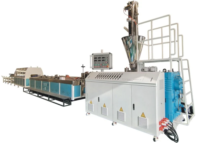 50-70 ٪ لکڑی کے پاؤڈر کا استعمال کرتے ہوئے لکڑی کی پلاسٹک مشین